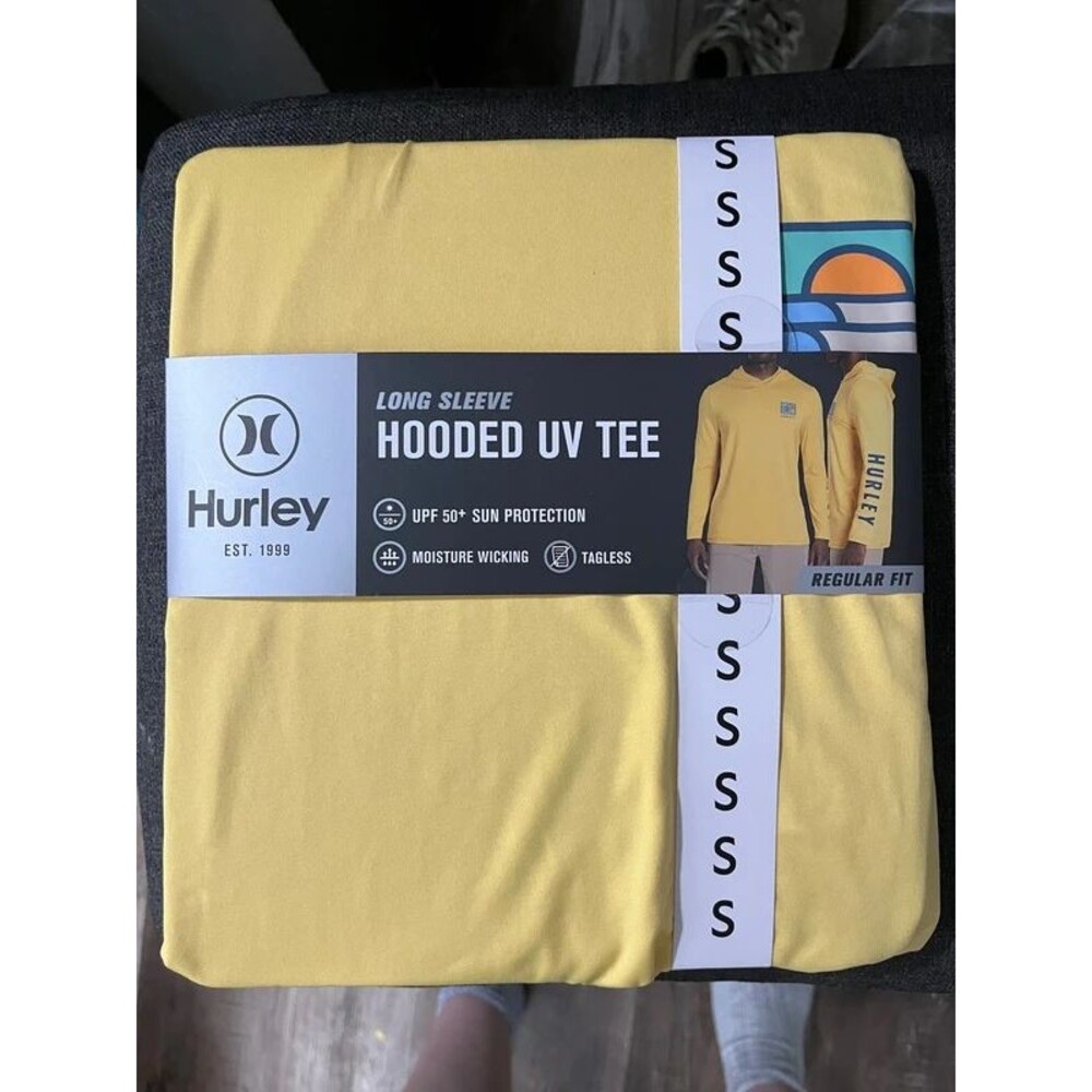 Hurley hooded uv tshirt